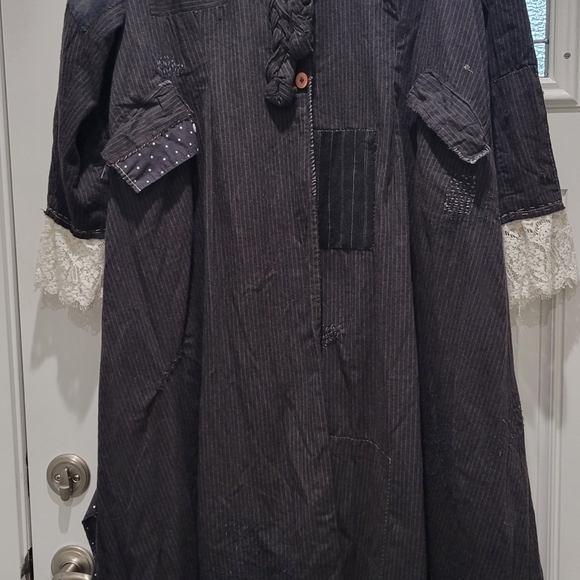 Magnolia Pearl Charcoal Pinstripe Jacket - Picture 10 of 16